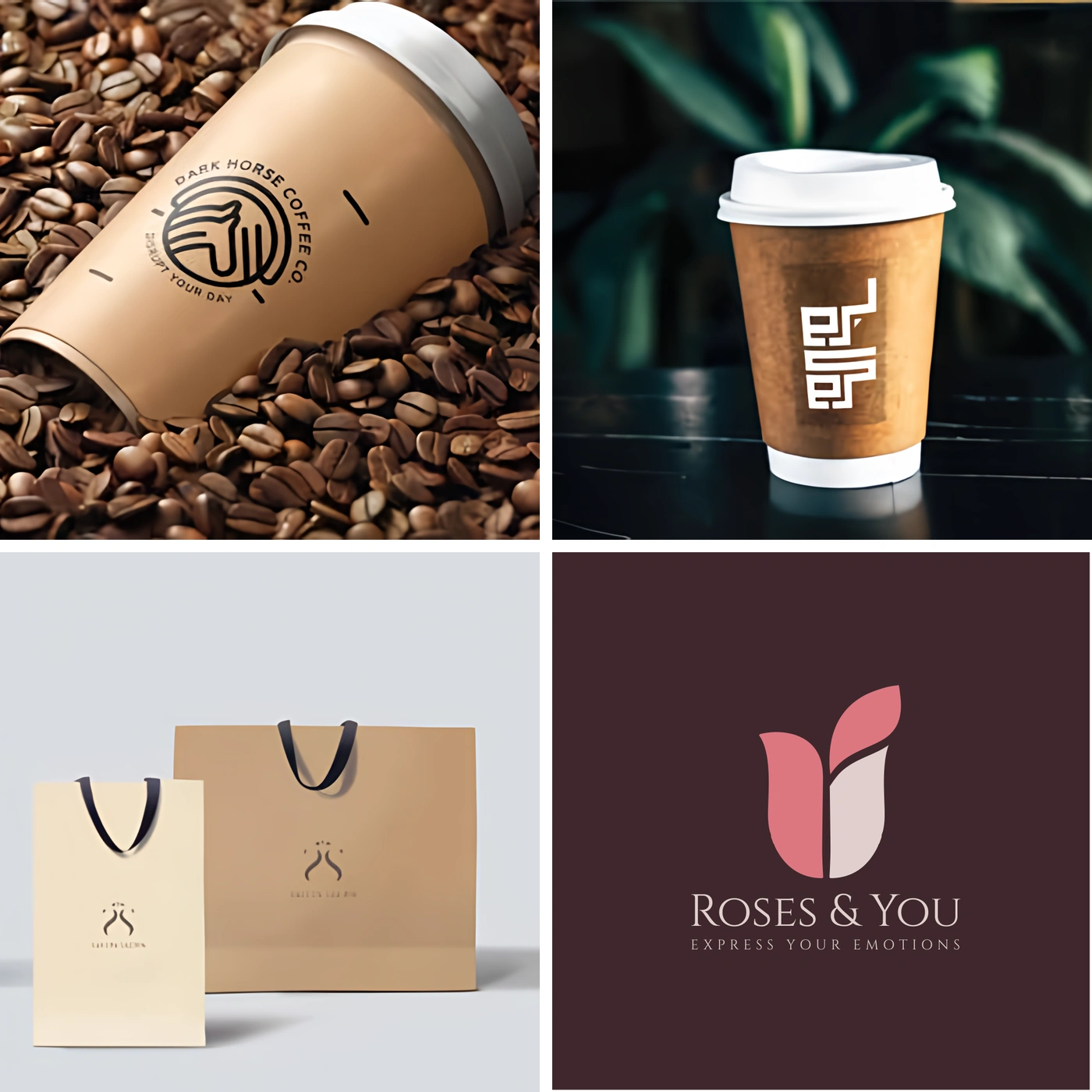Identity explorations — Brand identity · Concepts